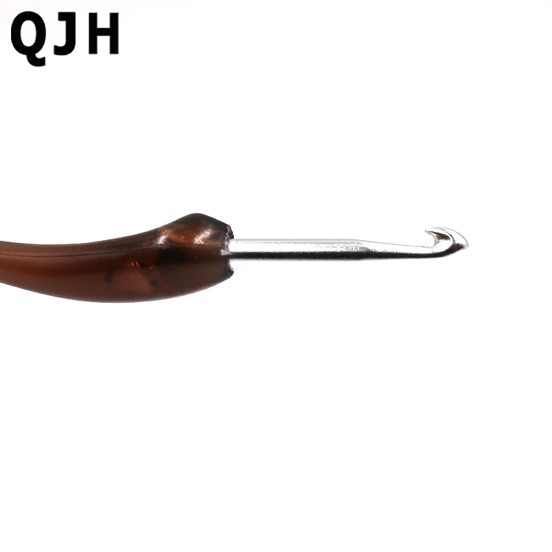 8 шт. пластиковые крючки для вязания крючком в форме коричневой ложки 2 5 6 0 мм|weaving