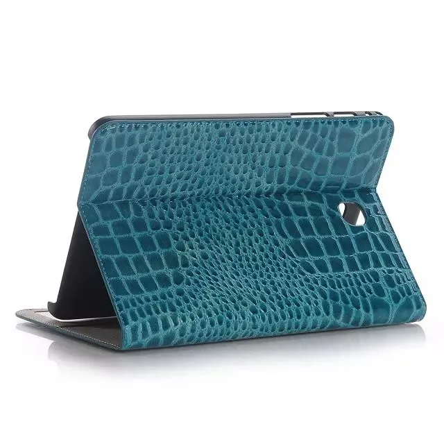 Высококачественный Роскошный кожаный чехол с крокодиловым узором для планшета