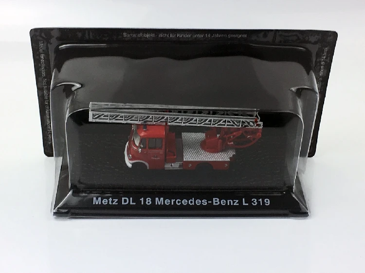 A tlas 1:72 Metz DL 18 MB L 319 бутик пожарной машины из сплава автомобильные игрушки для