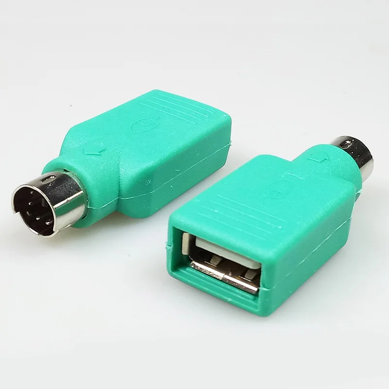 100 шт. USB гнездовой разъем для 6 Pin мини DIN штекеру PS2 адаптер клавиатура переходник