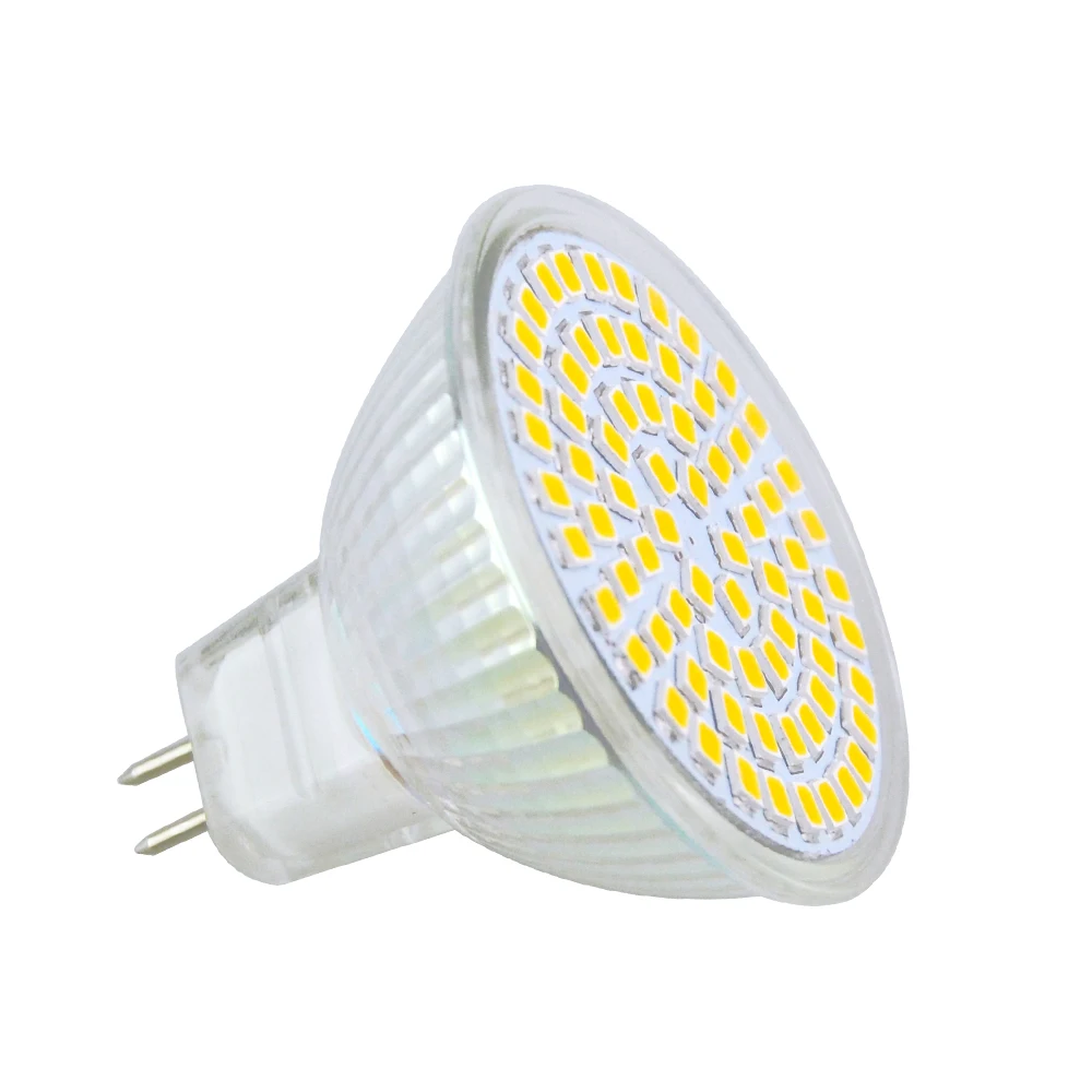 Светодиодная лампа MR16 220 В 4 Вт 6 8 2835 SMD 36 54 72 светодиода энергосберегающая для