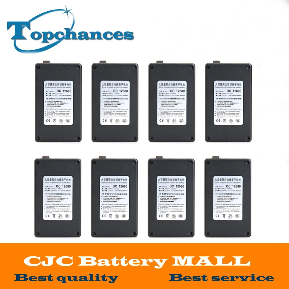 8 шт. литий ионные аккумуляторы с чехлом для беспроводных передатчиков|li-ion battery|high