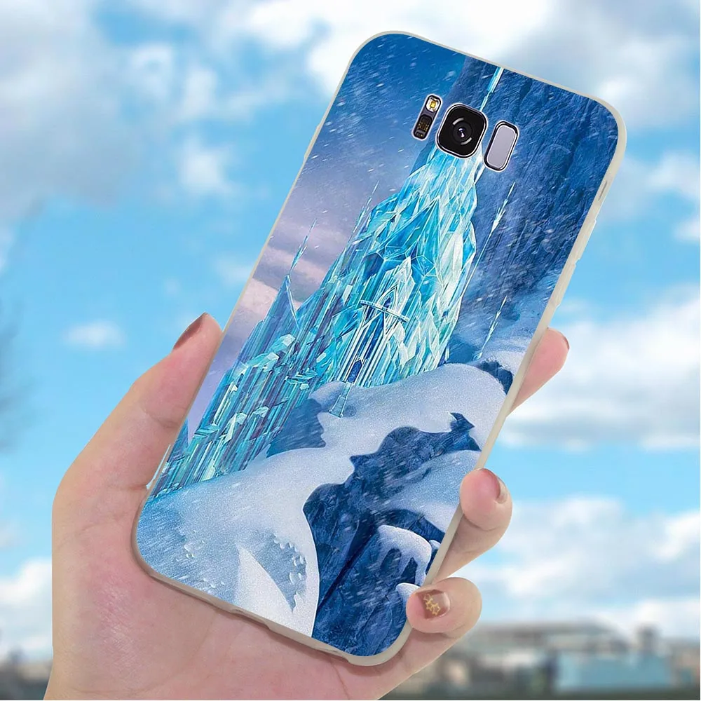 Мягкий чехол из ТПУ для телефона Samsung Galaxy A6 с замком Золушки A7 A5 A3 A8 A9 A10 A20 A30 A40 A50 A71