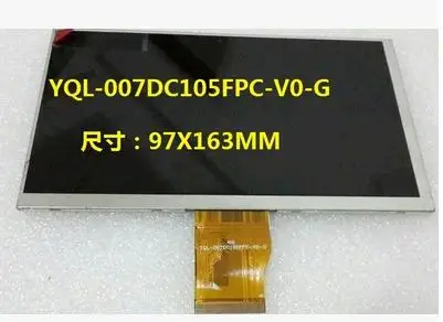 

P Nair P710 high quality V719 3G display original YQL-007DC105FPC-V0-G LCD screen