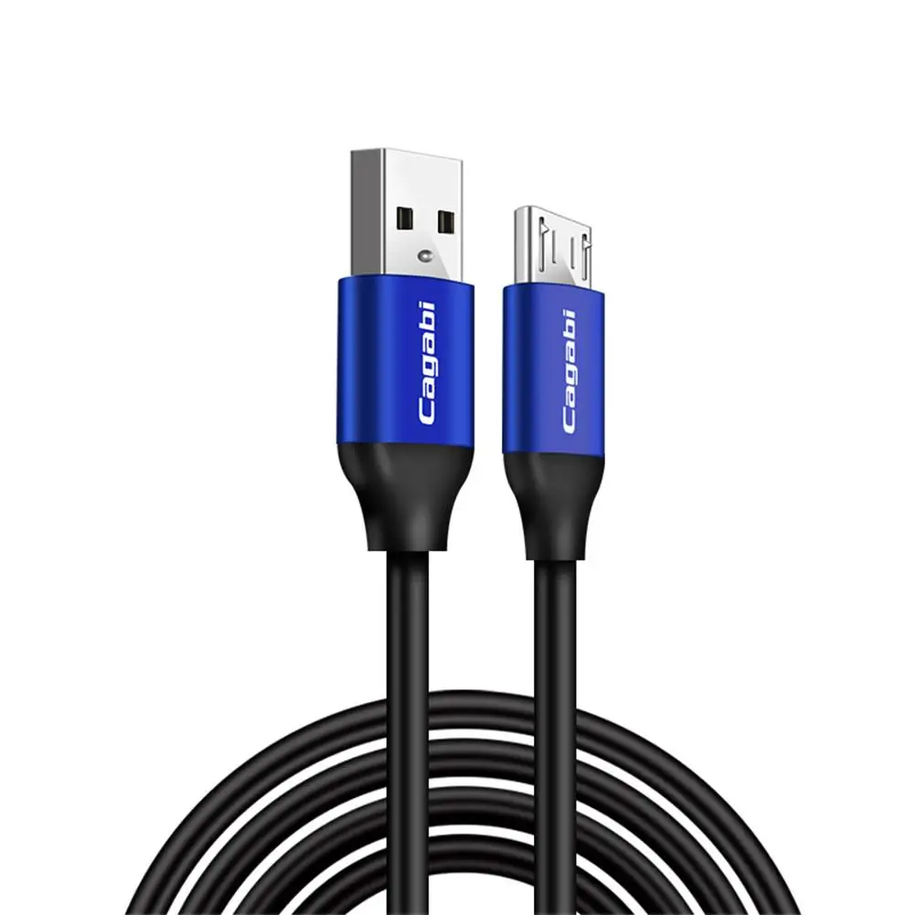 CAGABI отличное качество TPE 480 Мбит/с 5В 2.4A Micro USB кабель для синхронизации данных и