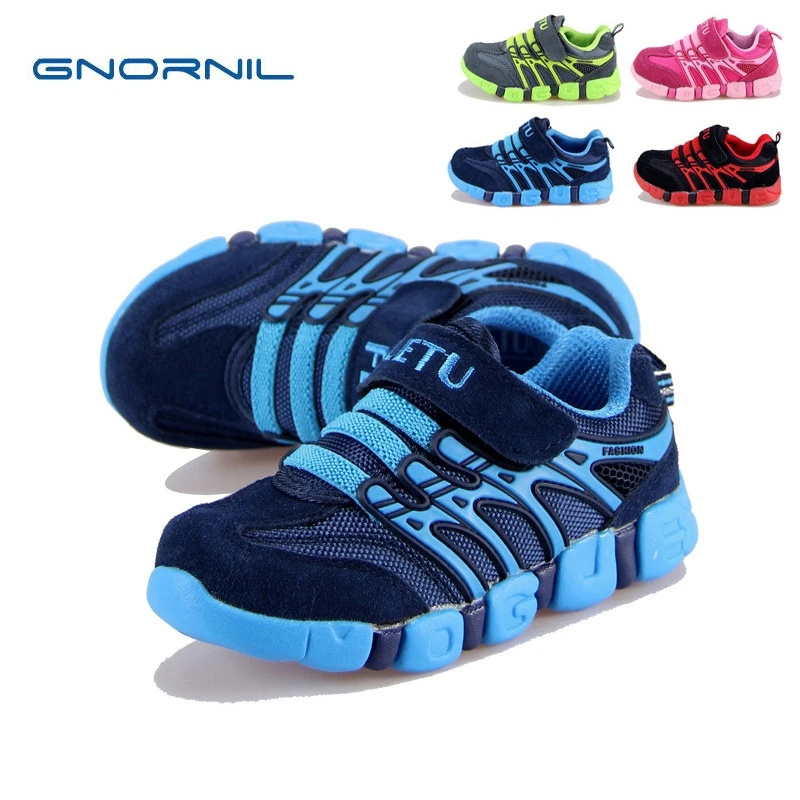 Детская обувь детская для мальчиков Повседневные детские кроссовки кожаная