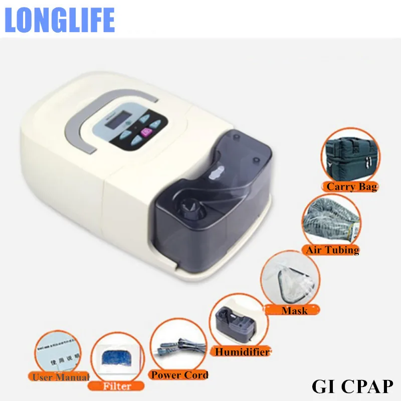 BMC GI CPAP Машина для сна Apnea OSAHS OSAS храп людей респиратор вентилятор с бесплатной
