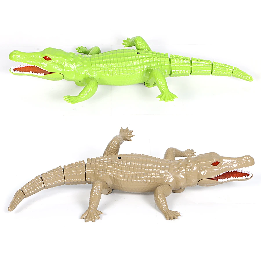 Реалистичные инфракрасные Домашние животные RC крокодил электронные игрушки