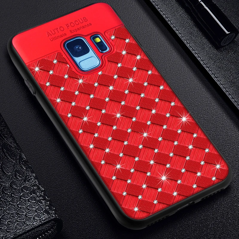 yonliantan litter diamond 3D coque cover case For Samsung galaxy s9 S 9 Plus S9Plus on Silicone luxury Silicon back Phone cases |