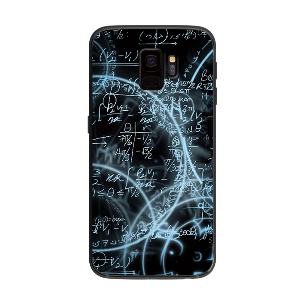 Математический Альберт для samsung Galaxy A5 A6 A7 A8 A9 2017 чехол телефона Plus M10 M20 M30