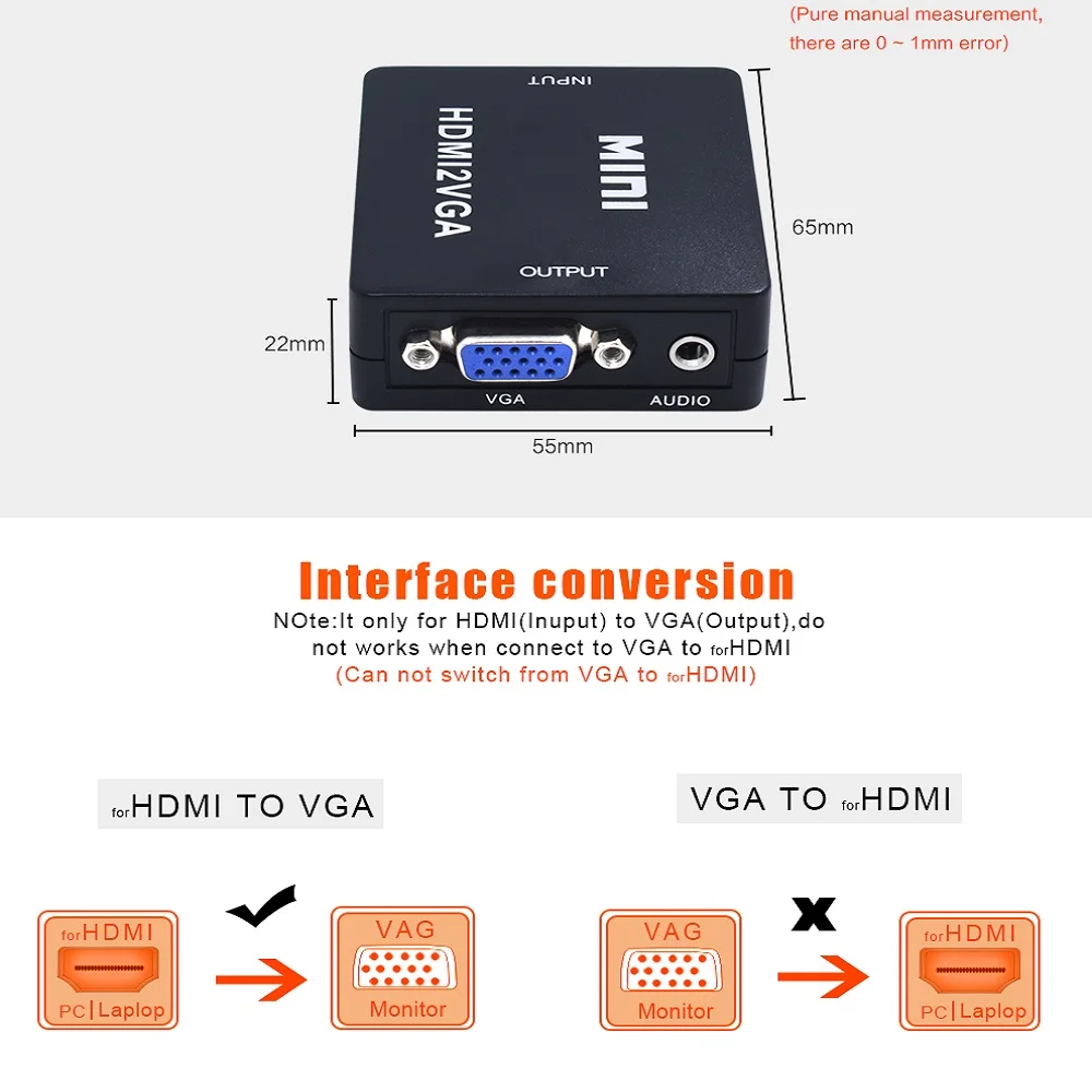 TISHRIC 2VGA/VGA22AV/AV2to VGA/AV аудио USB Мощность Выход конвертер адаптер Папа мама кабель