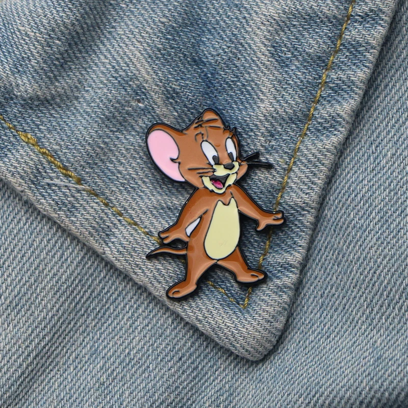 Классические Значки для галстука из цинкового сплава с изображением кошки и