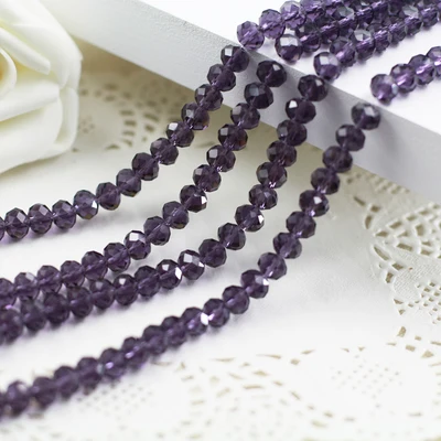 picture color STENYA 4*3 мм Bijoux хрустальные чешские бусины бусинки из камня Рондель, черный кварц, яшма Бисероплетение Diy Ювелирные изделия разделитель Серьги Подвески браслет ожерелье аксессуары - Цвет: picture color