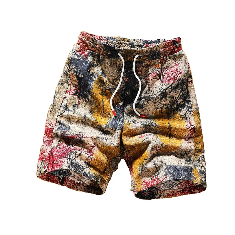 Мужская одежда шорты для фитнеса из хлопка лето 2019 новые модные Компрессионные