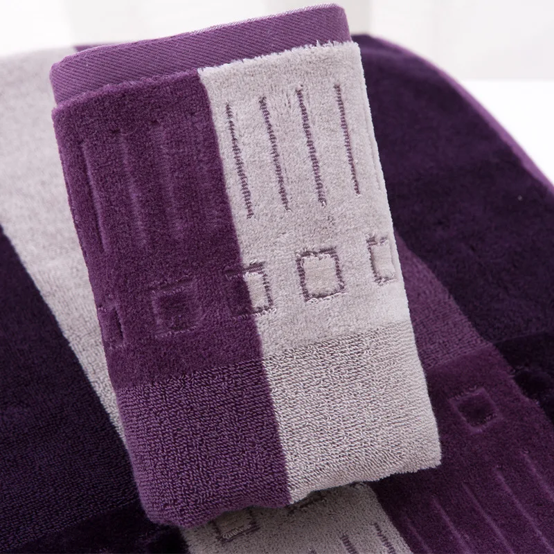 1 шт. 34*34 см мужчины полосатый мягкое лицо towel cotton hair hand полотенца badlaken toallas toalla мано