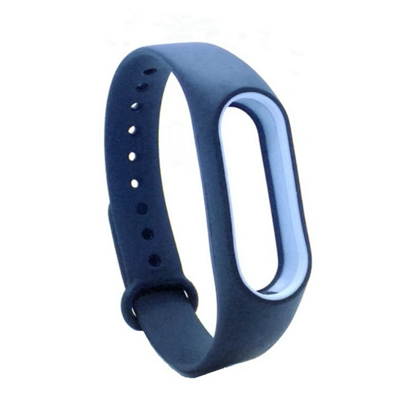 Colorful smart strap Double Color Replace Wrist Band For Xiaomi Miband Mi band 2 Smart Bracelet present | Электроника