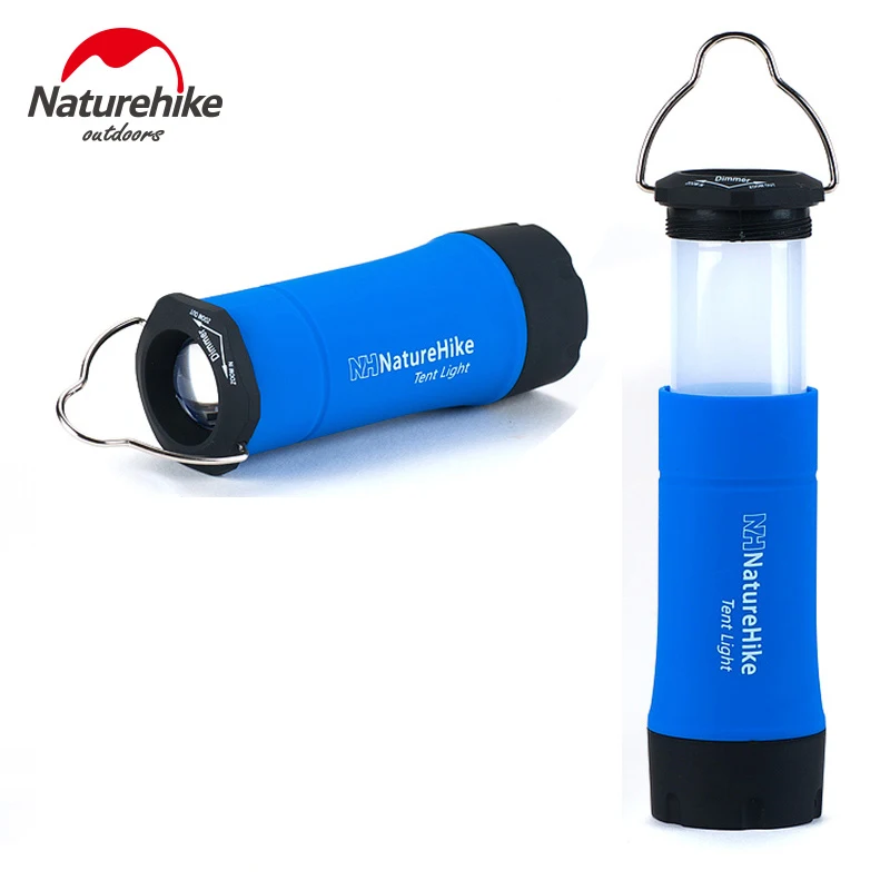 

Фонарь NatureHike NH15A003-I Mini CREE R2 светодиодный, масштабируемый, мигающий, фонарь для кемпинга, уличный светильник онарь для палатки с 3 режимами раб...