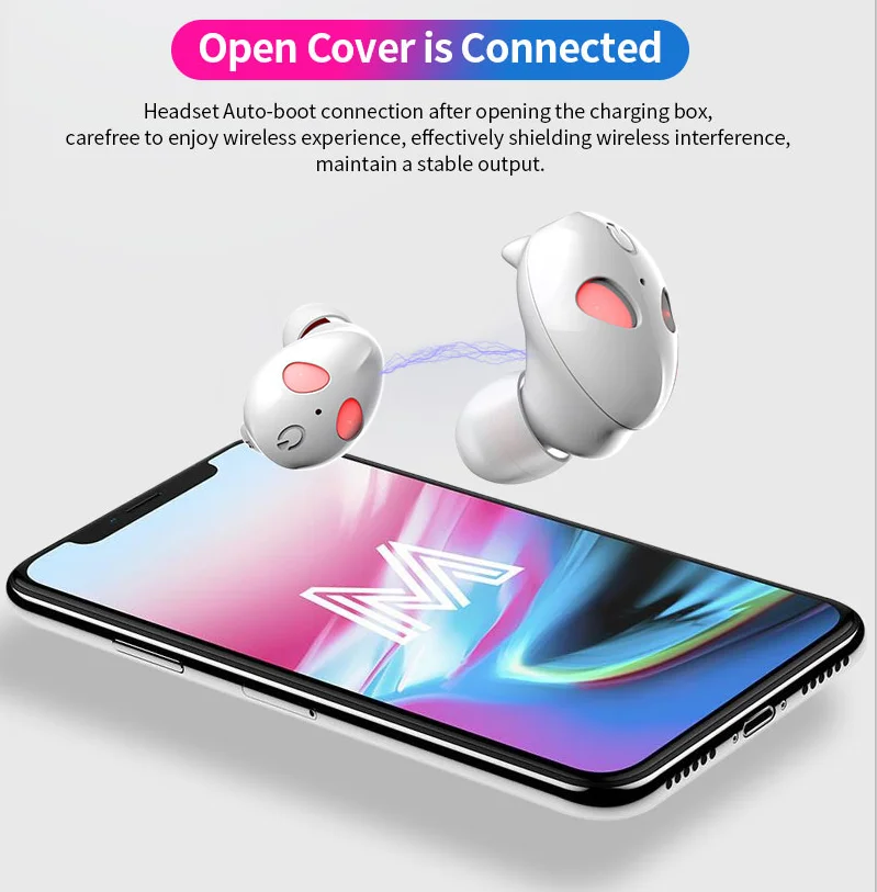 Alien TWS Мини Bluetooth наушники Беспроводная гарнитура 5 0 стерео спортивные с