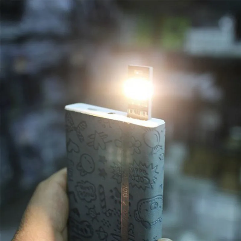 CHENGYILT 1 шт. портативный мини USB мощность 6 LED лампа Вт 5 В сенсорный диммер