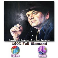 full square round drill 5d diy diamond painting missing the netherlands dutch andre hazes 3d diamond embroidery cross stitch