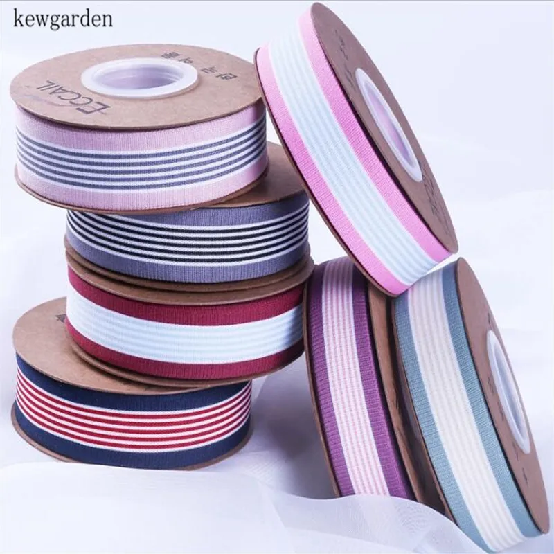 Kewgarden полоса вязание атласные ленты 1 1/2 &quot1&quot вручную изготовленная Лента Сделай