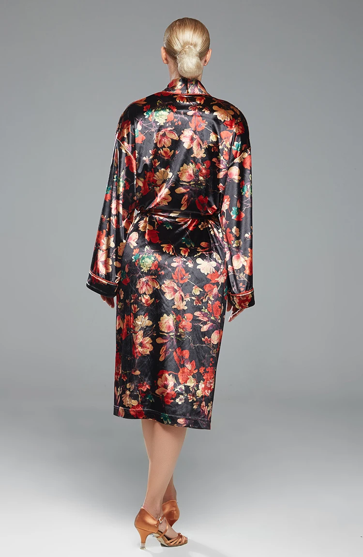 2017 Женский черный бархатный бальный вальс ритм сальса Румба латиноамериканские