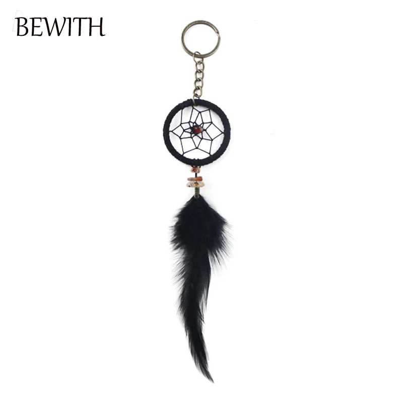 Винтажный мини черный кулон индийский Ловец снов ручной работы орнамент Dreamcatchers