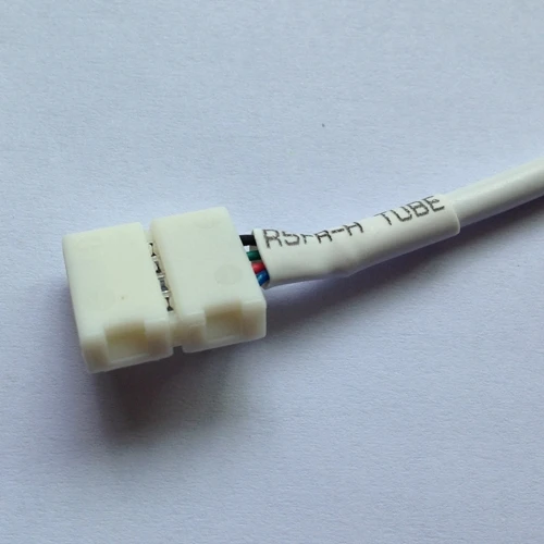 20 шт. из светодиодов полоска коннектор с кабель для 5050 RGB цвет 4 шпильки Нет