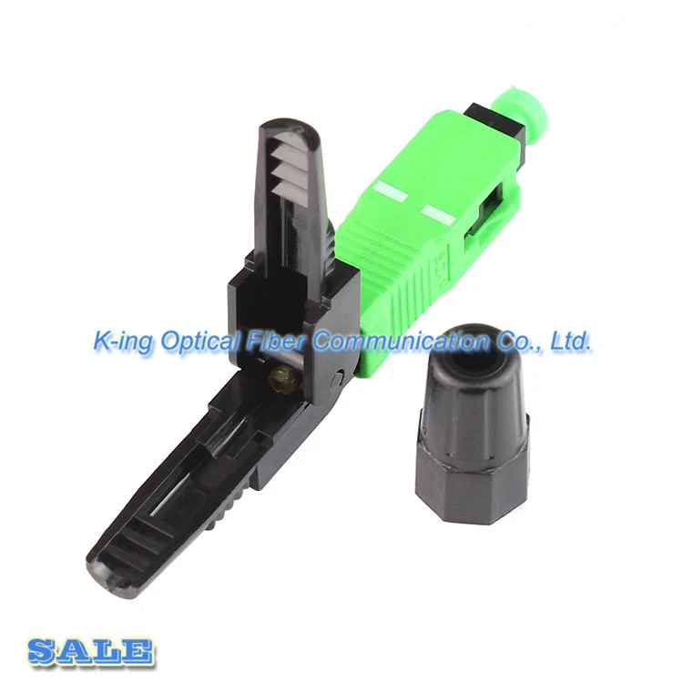 100 шт. SC APC Быстрый разъем инструмент для встроенного разъема FTTH холодной волокно