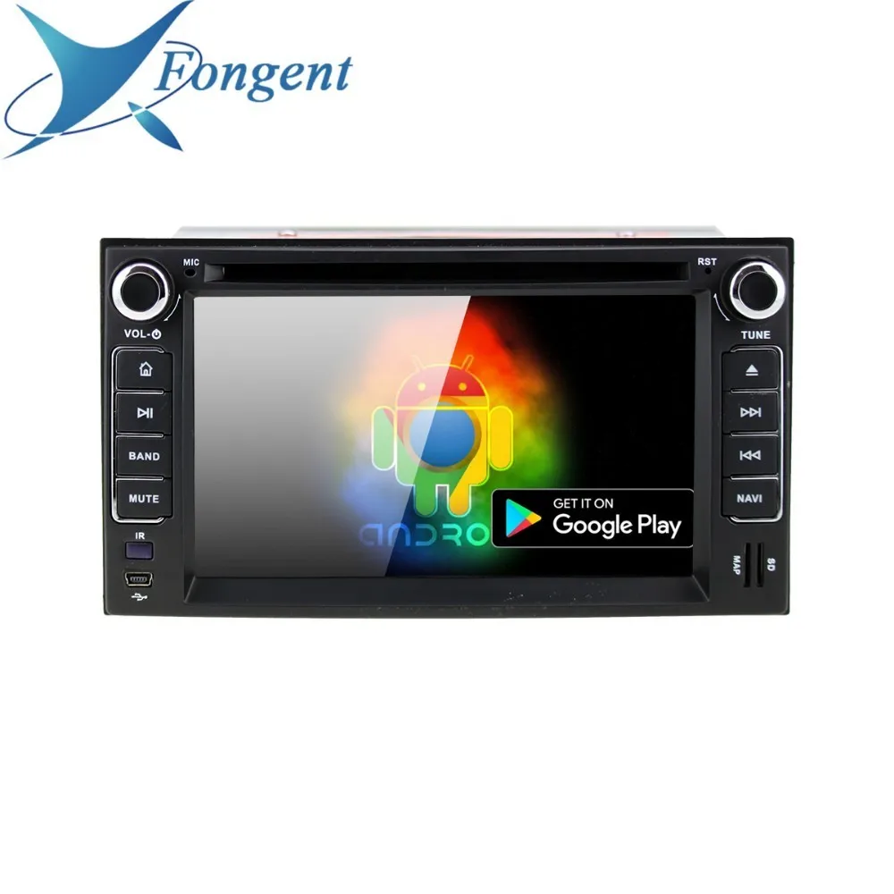 Автомобильный DVD плеер с GPS Навигатором Android 9 0 для Kia Sorento Rondo Carens Optima Picanto Magenta Carnival