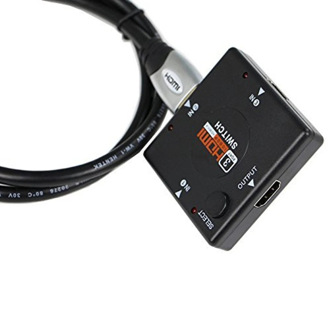 Centechia мини 3 Порты и разъёмы HDMI коммутатор, переключатель 3 входа 1 Выход коробка селектор HDMI для PS3 PS4 умный HDTV 1080P