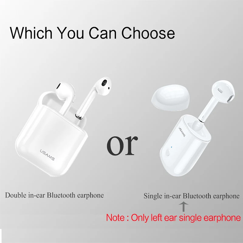 Беспроводные Bluetooth наушники UASMS TWS для iphone 11 pro max Samsung Xiaomi стереогарнитура 5 0 ios