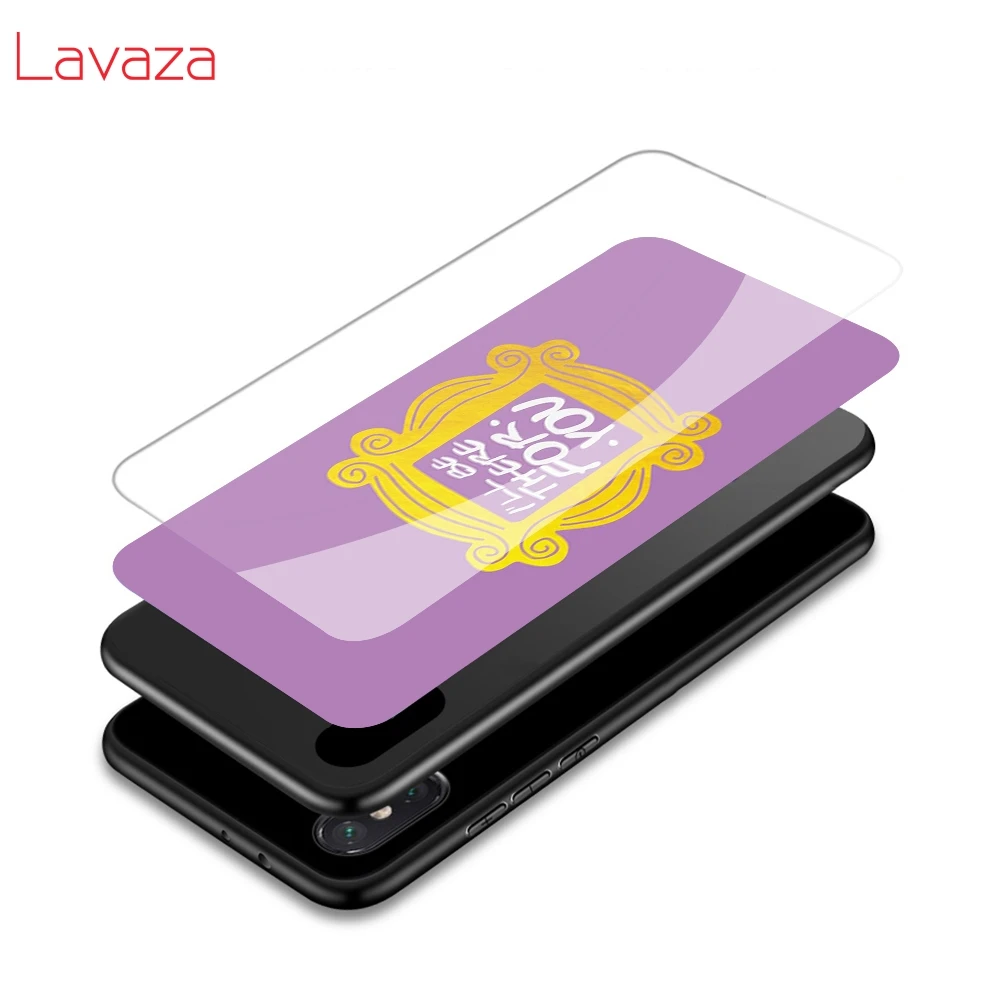 Lavaza T29 друзья ТВ серии дверь закаленное стекло ТПУ чехол для iPhone 6 6S 7 8 Plus 5 5S SE XR X XS 11