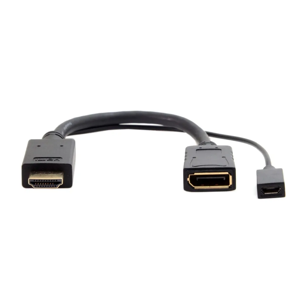 0,2 м HDMI источник папа-Дисплей порт женский Дисплей Порт DP раковина 4 K 2 K видео кабель для ПК монитор для ноутбука 20 см