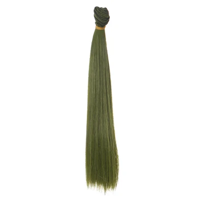 Color 130 1 шт. волосы refires bjd волосы 25 см* 100 см черный розовый коричневый хаки белый серый цвет длинный парик с прямыми волосами для 1/3 1/4 BJD diy - Цвет: Color 130