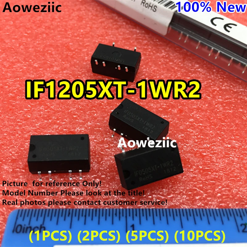 

Aoweziic (1PCS) (2PCS) (5PCS) (10PCS) IF1205XT-1WR2 Original SMD Input: 12V Regulate Output: 5V 0.2A DC-DC 3kV Voltage Isolate