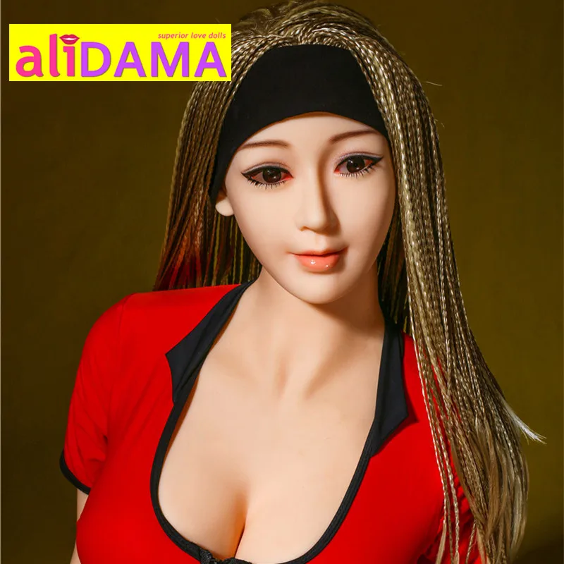 ALIDAMA 158 см (5 18 фута) шведская большая грудь TPE Силиконовая секс-кукла реалистичные