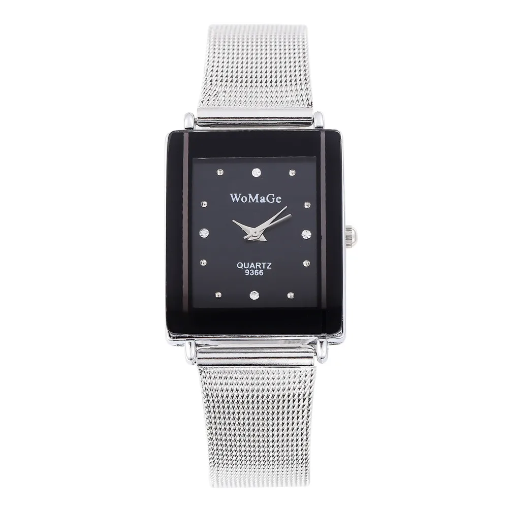 

Men's Watch Fashion Luxury Stainless Steel Shaped Steel Analog Quartz Business Watch Men's Official Watch Timer Reloj Hombre