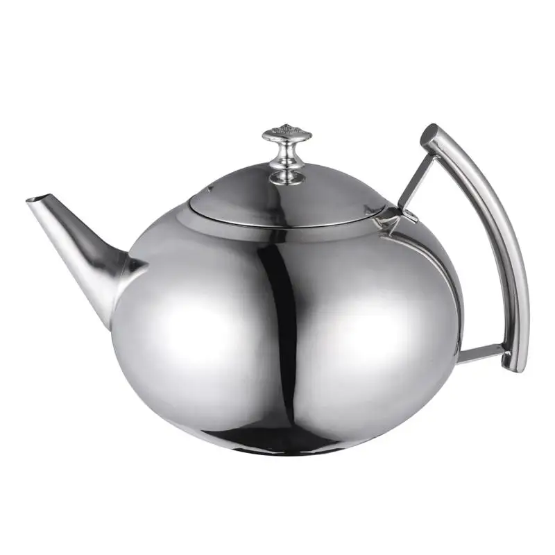 

2L Belly Shape Thicker Tea Pot Linner With Filter Design Water Kettle 304 Stainless Steel High Quality Tea Kettle