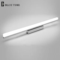 hot sale acrylic led wall lamps for bathroom bedroom kitchen living room modern whiteblack body led wall lights home fixtures