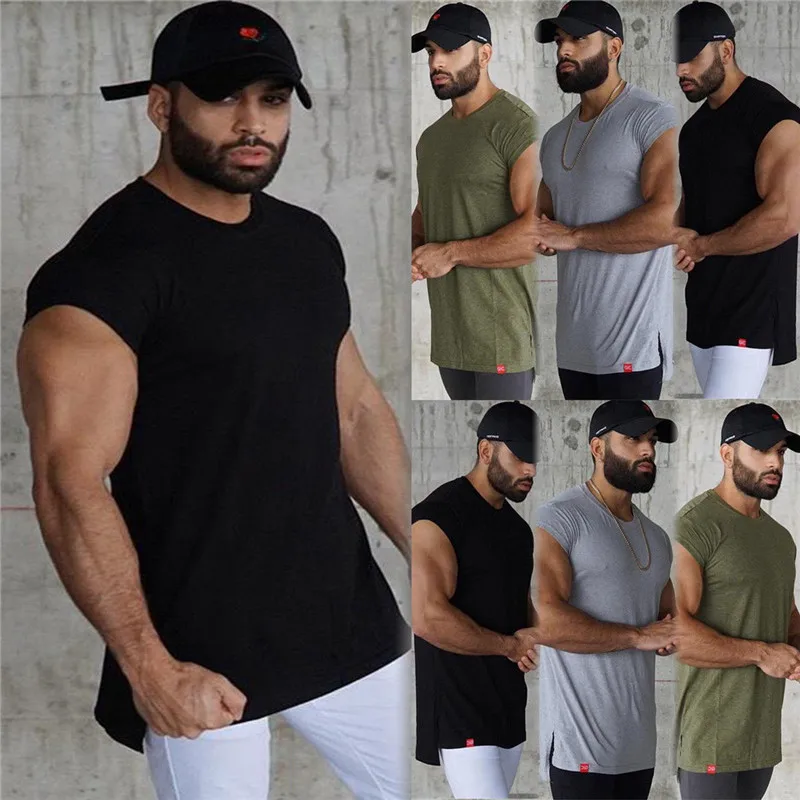 

Мужская футболка с коротким рукавом, облегающие повседневные топы, летняя одежда, футболки, Однотонная футболка