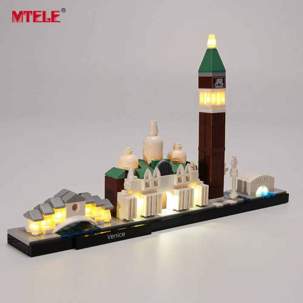 MTELE бренд светодиодный светильник комплект для Архитектура Венеция Compatile с 21026
