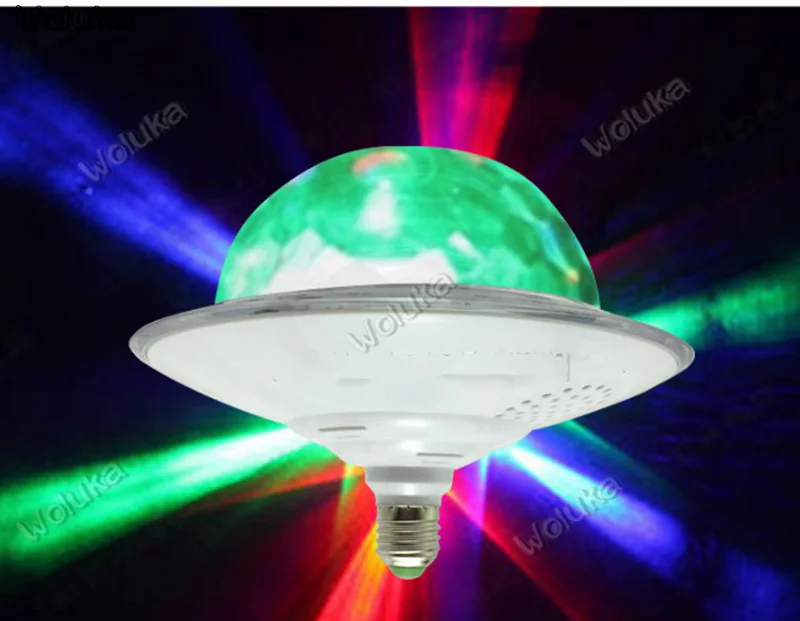 НЛО сценическое освещение Bluetooth колонки бар USB цветной светодиодный Кристалл