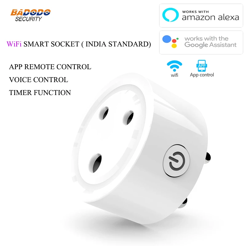 WiFi приложение управление мини умная розетка индийский стандарт с функцией