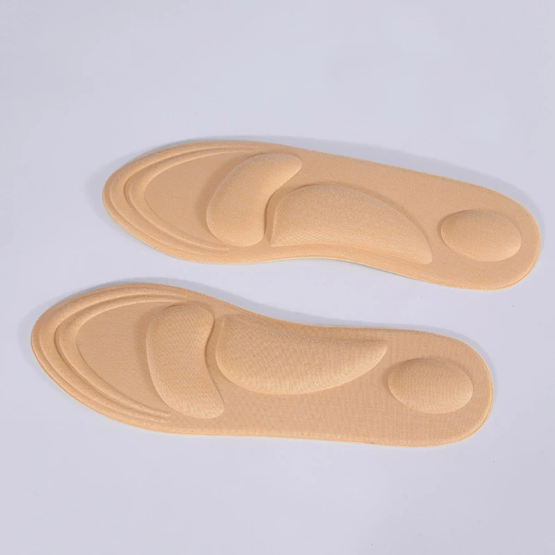 1 пара 4D Спортивная губка мягкая стелька на высоком каблуке подушка для обуви