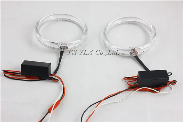 Светодиодный halo ring DRL фара FSYLX 100 мм 2SMD для автомобиля мотоцикла 3 дюймовый