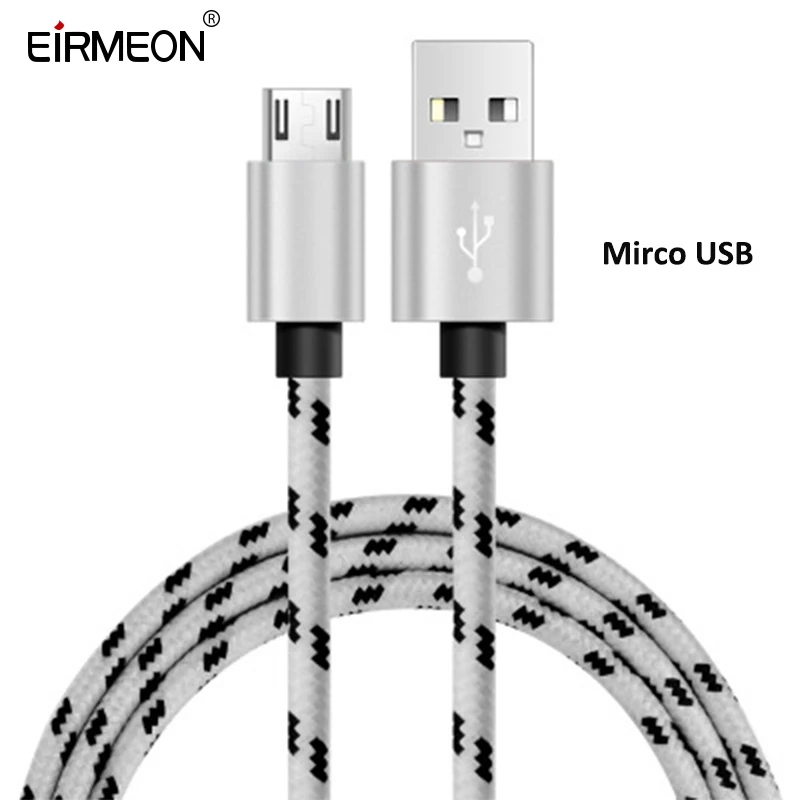 Быстрая зарядка Mirco USB кабель для передачи данных Xiaomi Redmi 4A 4X 5A 5 Plus телефона samsung