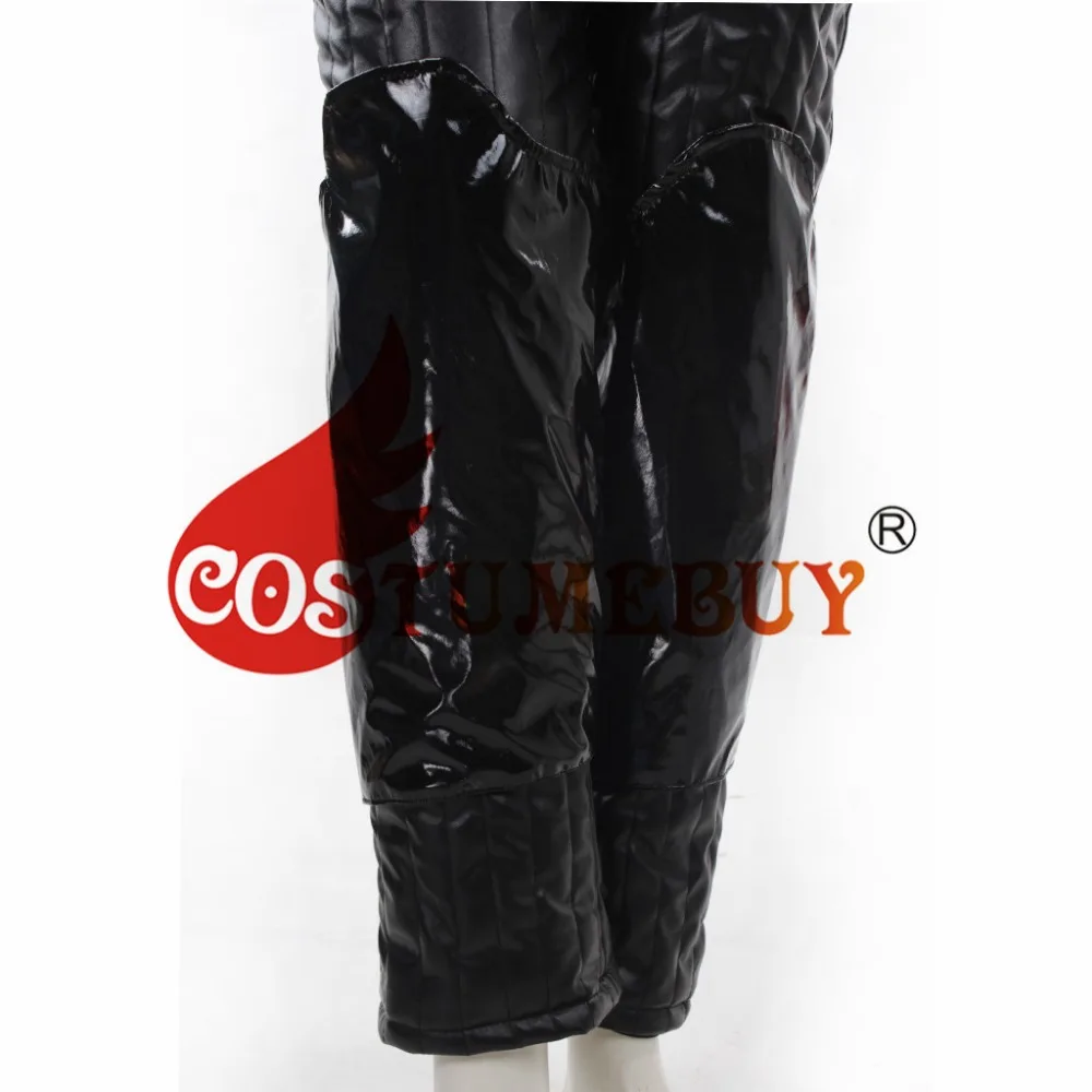 Costumebuy фильм с Дартом Вейдером из фильма «Звездные войны Косплэй костюм топ и штаны перчатки, костюм для взрослых, для модной Хэллоуин кожаное нижнее белье костюм L920