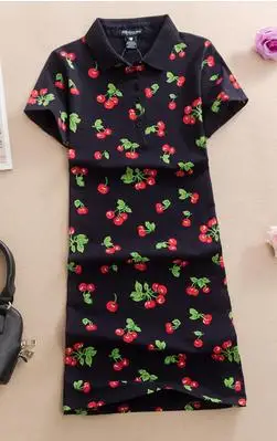 A5 Baharcelin 4XL 5XL Вышивка поло Повседневные Платья De Festa Femme летние с принтом милые топы одежда цельнокроеное платье Ete Vestidos - Цвет: A5
