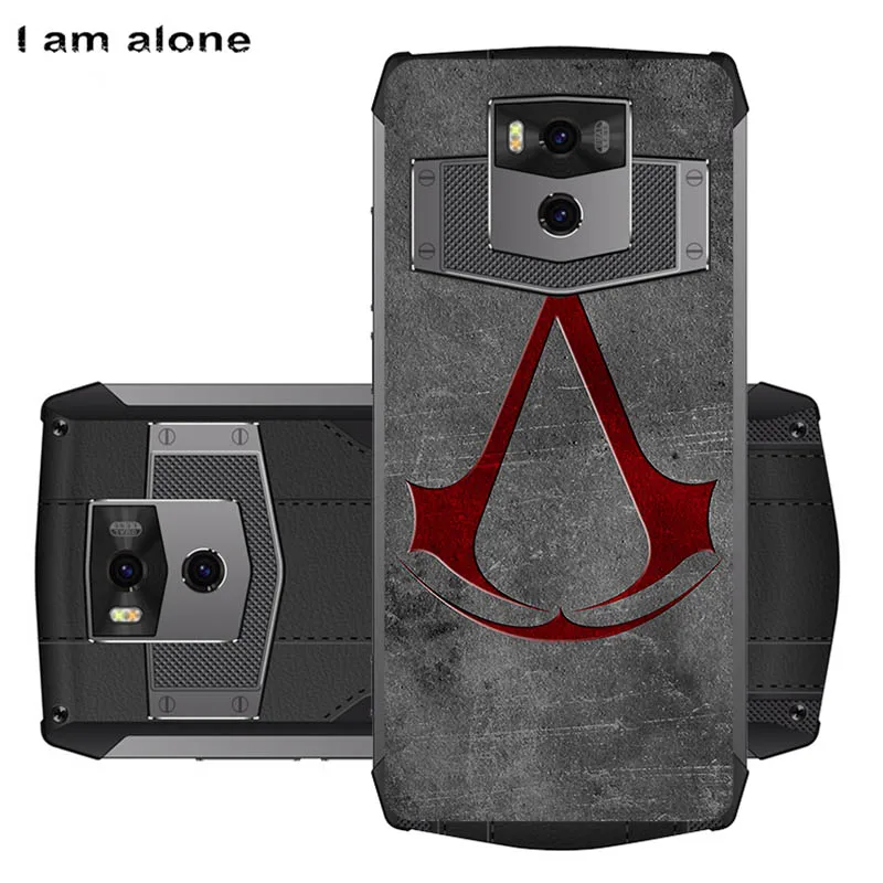 Solf TPU W49 Чехлы для телефонов I am alone для Ulefone power 5 6,0 дюймов, мягкий ТПУ мобильный Модный черный цвет для Ulefone power 5 сумок - Цвет: Solf TPU W49